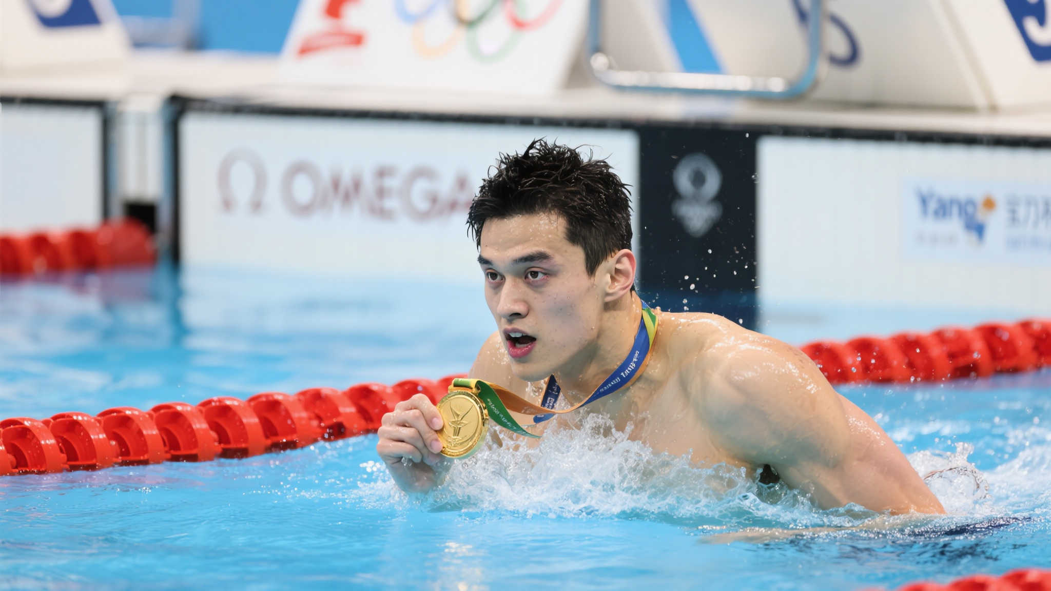 宝刀未老！孙杨再夺小组第一，90后独苗，与最年轻选手年龄差20岁